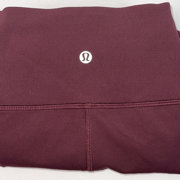 lululemon athletica Pants - Lululemon maroon colored workout/yoga pants waist 24/16